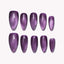 Amethyst Solid Color Cat' Eye