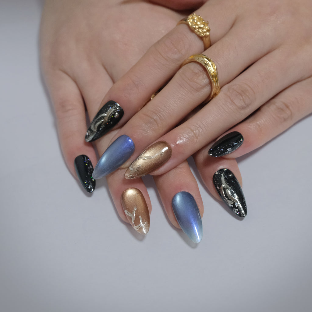 Golden Years Art Nail