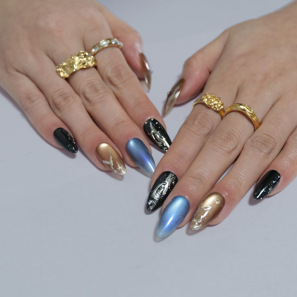 Golden Years Art Nail