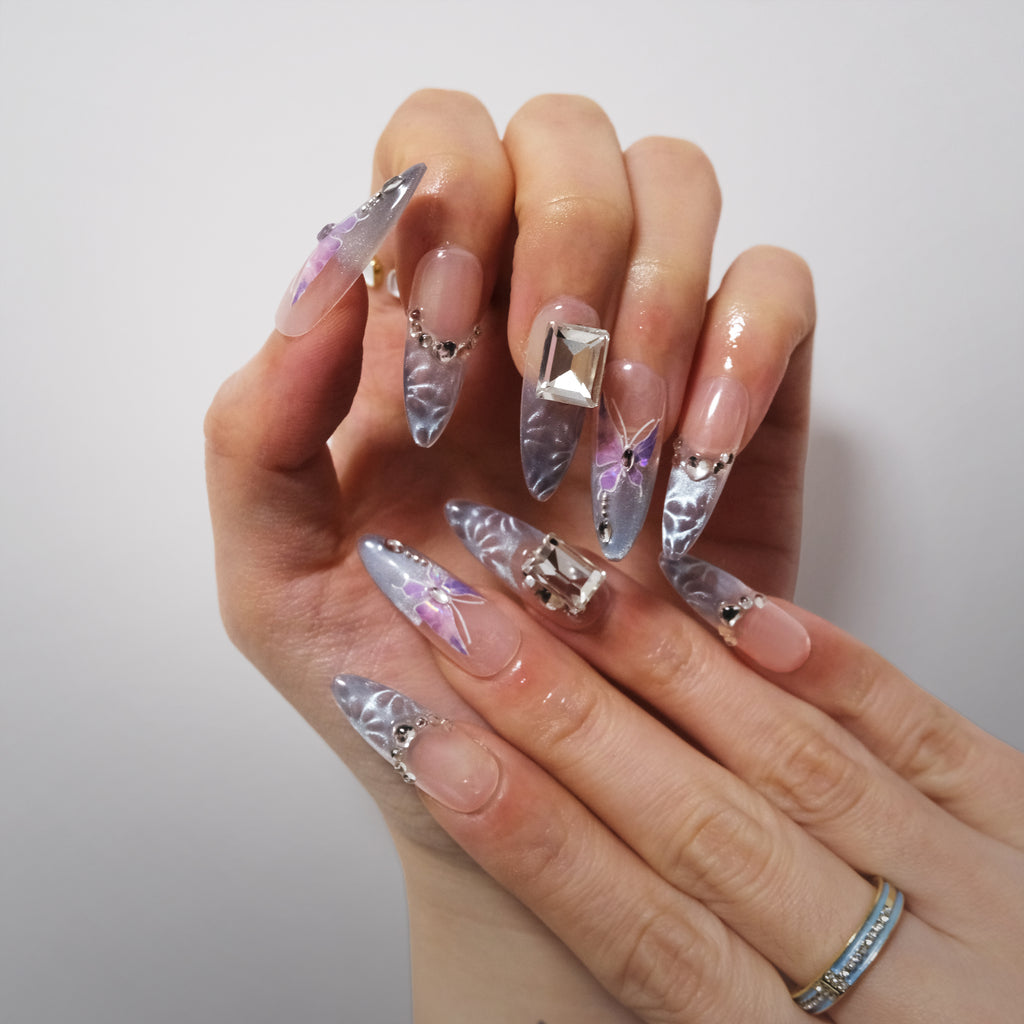 Crystal Mermaid Nail