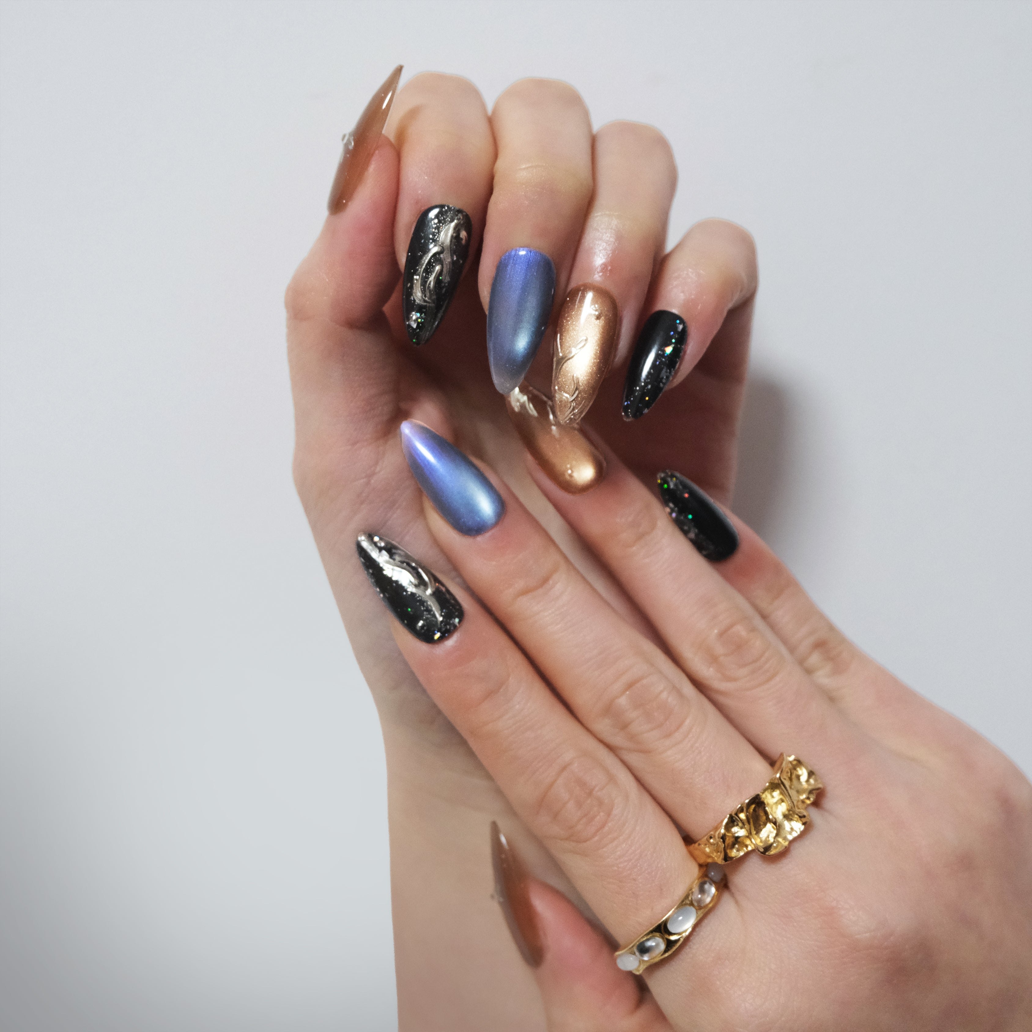 Golden Years Art Nail