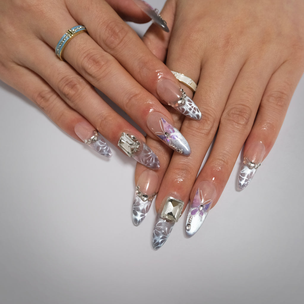 Crystal Mermaid Nail