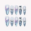Crystal Mermaid Nail