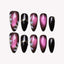 Purple Glowing Cat Eye Nail