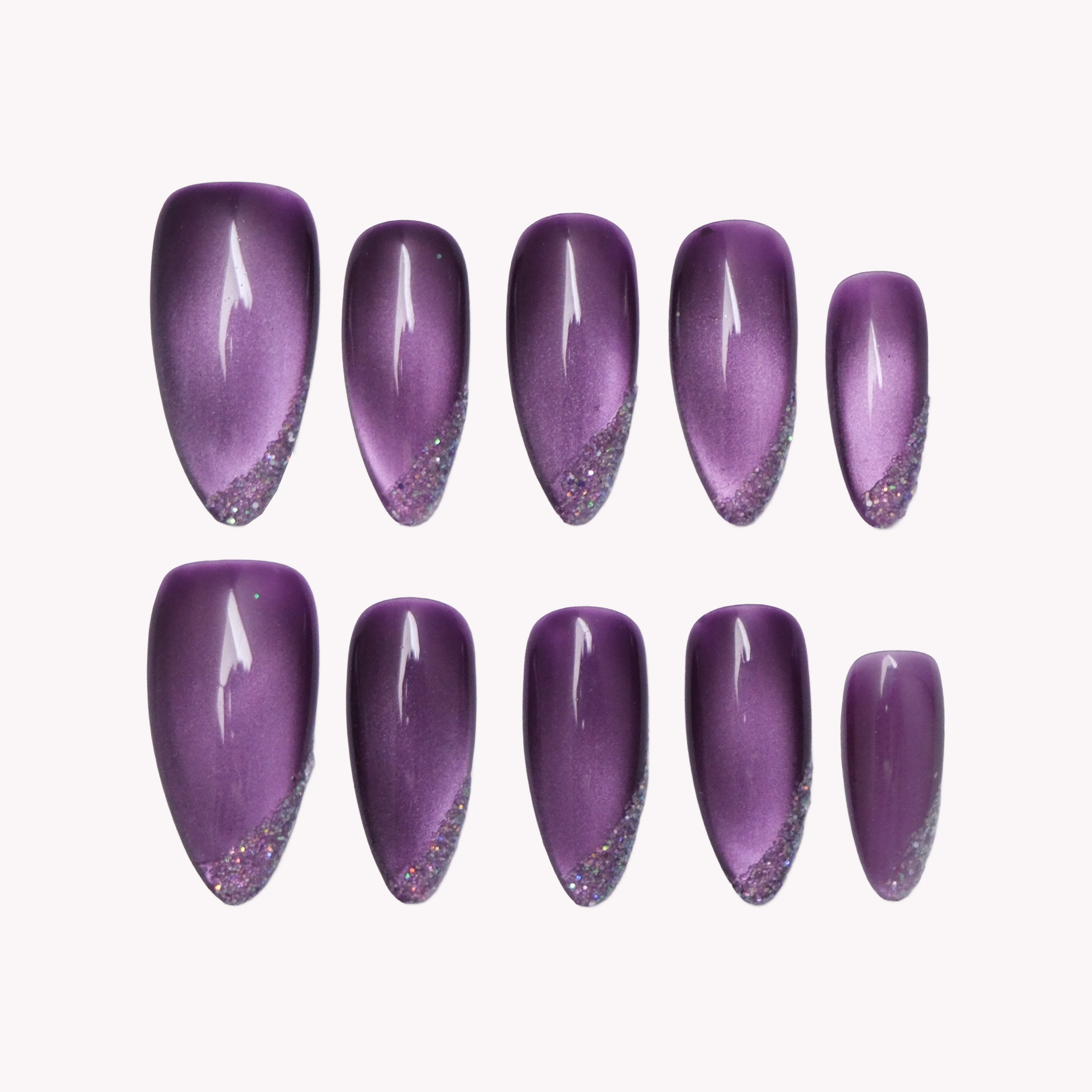 Amethyst Solid Color Cat' Eye Main image